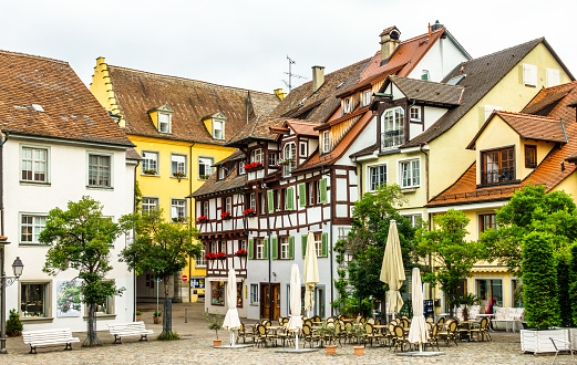 famous old town of meersburg in germany
