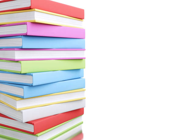 istock 3d Colorful stack of books. 973935572