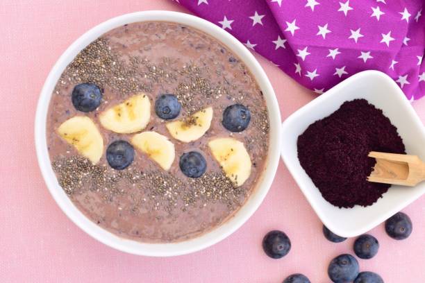 istock Acai berry smoothie bowl 973948160