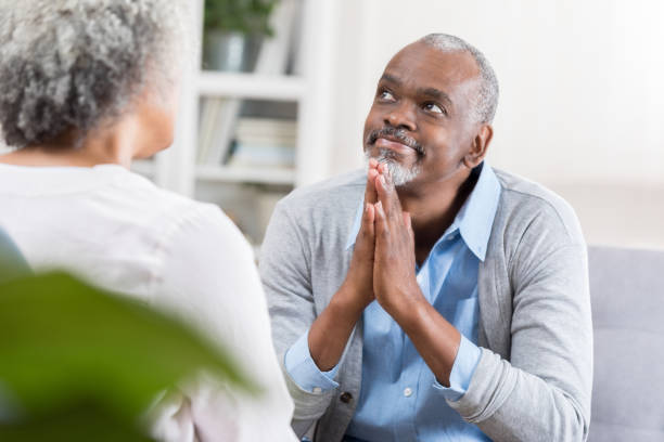 istock Senior couple have disagreement 973985950