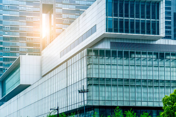 istock Contemporary Architecture Office Building Cityscape Personal Perspective Concept 974004330