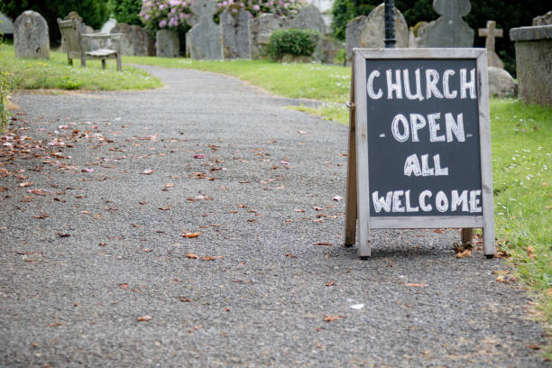A frame for an open church