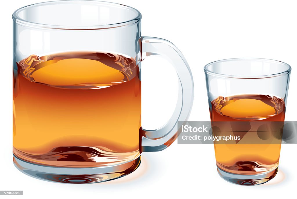 Чай - Векторная графика Чай - горячий напиток роялти-фри