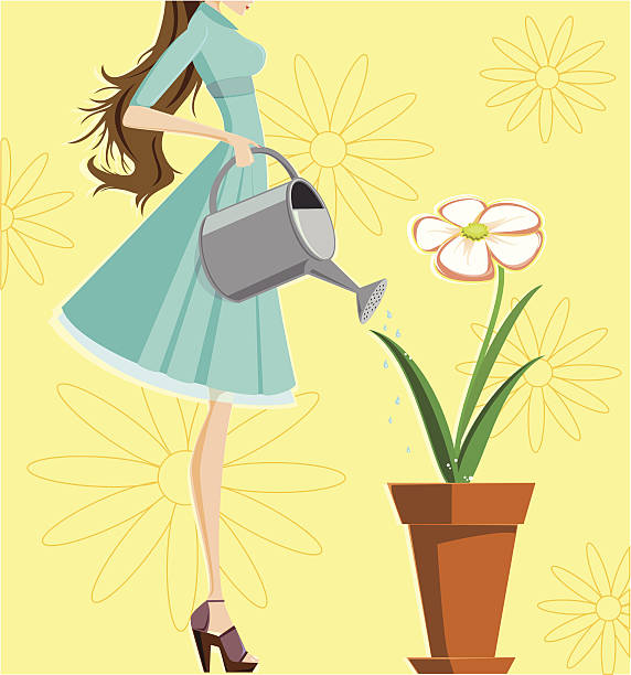 illustrazioni stock, clip art, cartoni animati e icone di tendenza di aiuto di madre natura - color image high heels colored background shoe