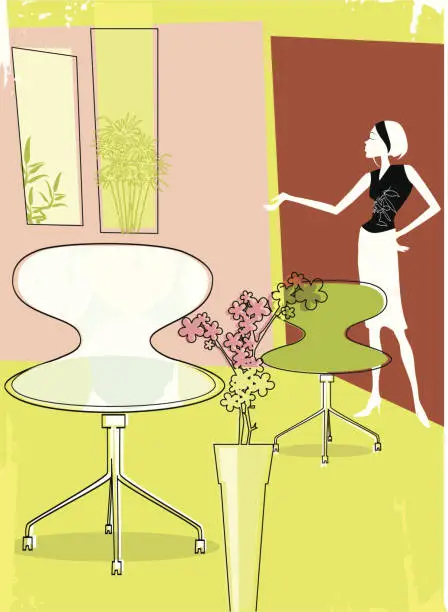 Vector illustration of Have a Seat