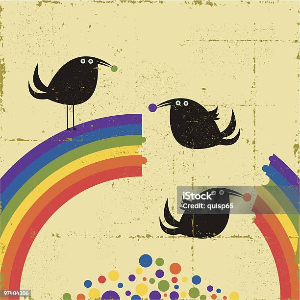 Rebuilding Dreams Grunge Stock Illustration - Download Image Now - Animal Family, Animal Themes, Animal Wildlife