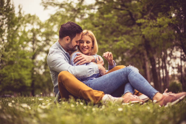 istock Couple in hug. 974057036