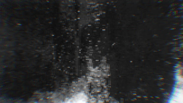 istock Unique Design Abstract Digital Pixel Noise Glitch Error Video Damage 974058938