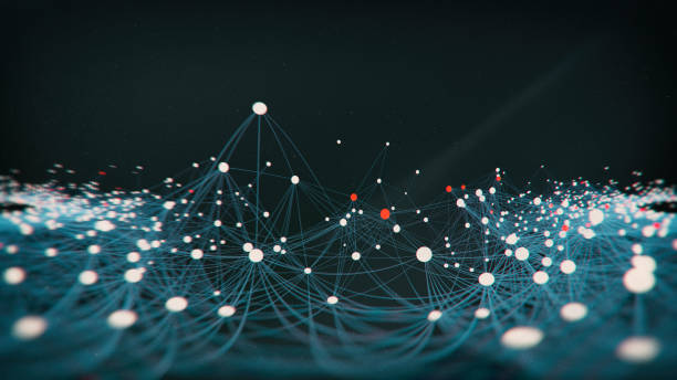 The Top 10 Ways AI is Transforming Society and Culture Right Now 1 abstract network molecular block chain structure