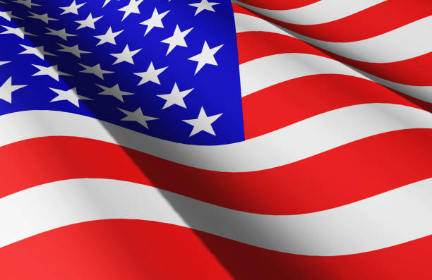 istock American flag , memorial day concept. 974158838
