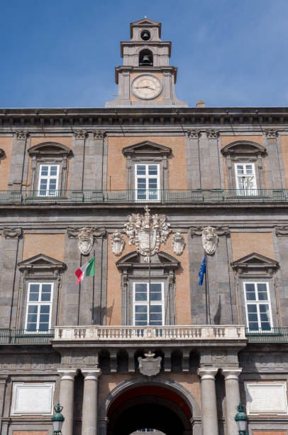 istock Facade of royal palace - Naples - Italy 974162256