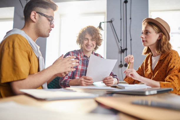 istock Meeting of three managers 974165584