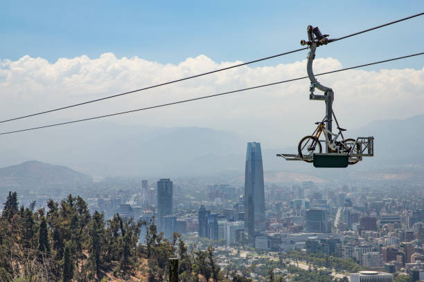 Santiago Chile Lift to San Cristobal