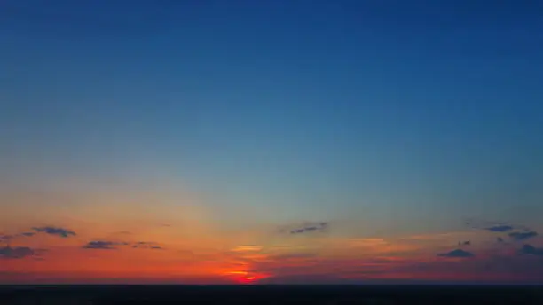 Beautiful Sunset from 298 feet