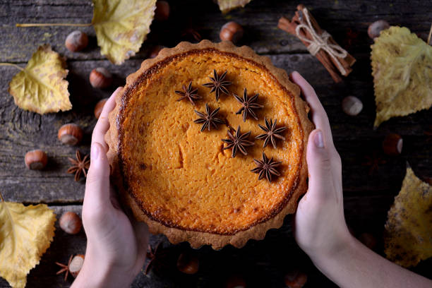 istock Traditional American pumpkin pie 974172368