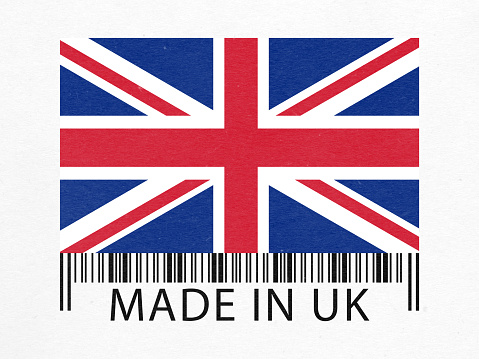 Made in UK barcode label paper