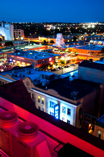 istock Rapid City, South Dakota after sunset 974248646