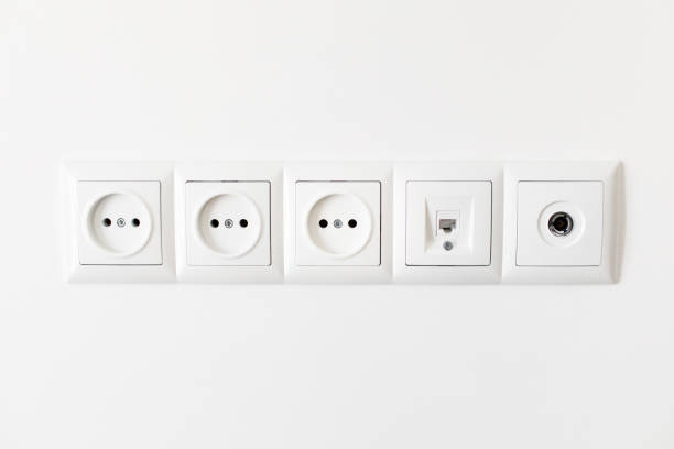 istock Set of sockets and switches. 974251710