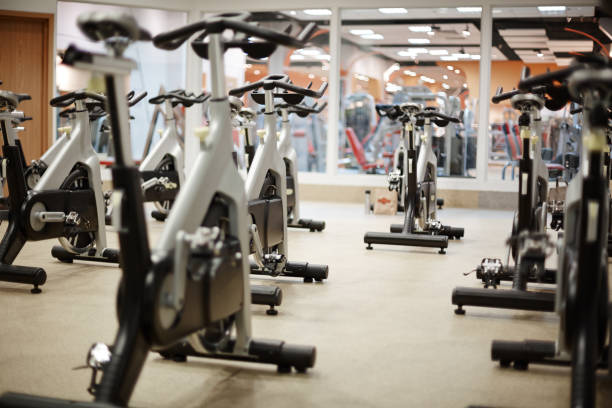 istock Bikes in fitness center 974252076