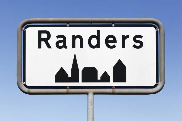 istock Randers city road sign in Denmark 974258030