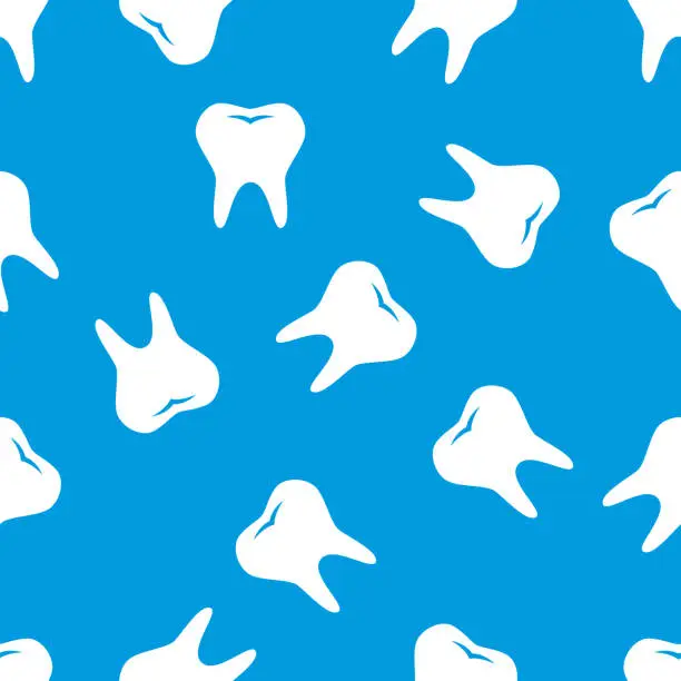 Vector illustration of Tooth Pattern