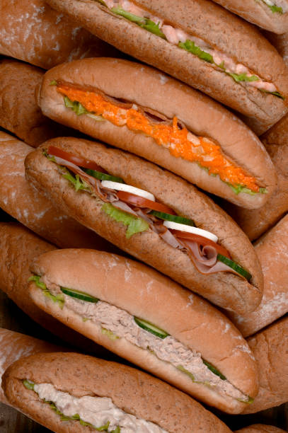 istock SELECTION OF SALAD SANDWICHES 974283216
