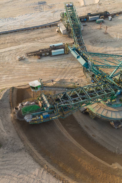 istock Aerial view of the coal mine 974285710