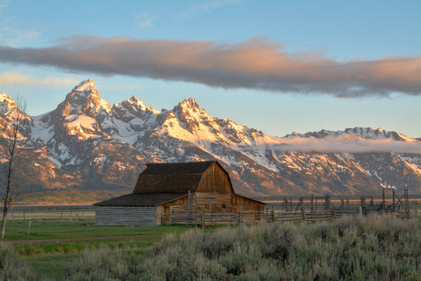 istock Sunrise over Grand Teton 974300018