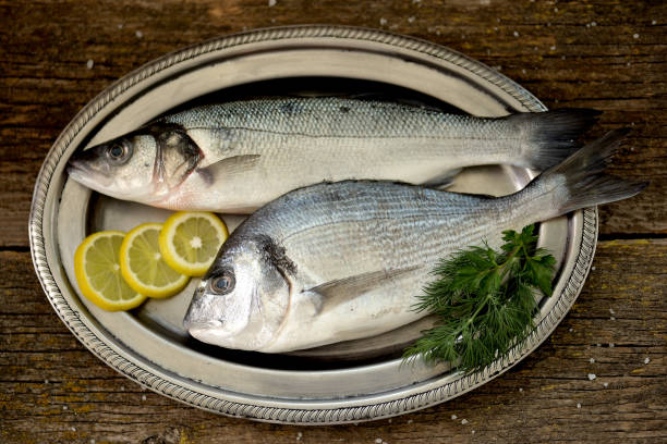 istock Fresh raw fish seabass and Dorado 974313636