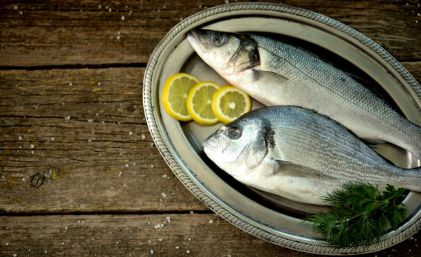 istock Fresh raw fish seabass and Dorado 974313662