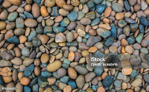 Sea Pebbles Small Stones Gravel Texture Backgroundpile Of Pebbles Stock Photo - Download Image Now