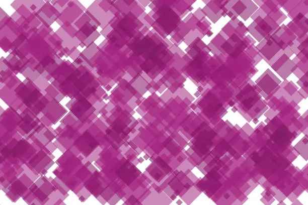 Vector illustration of Abstract squares background