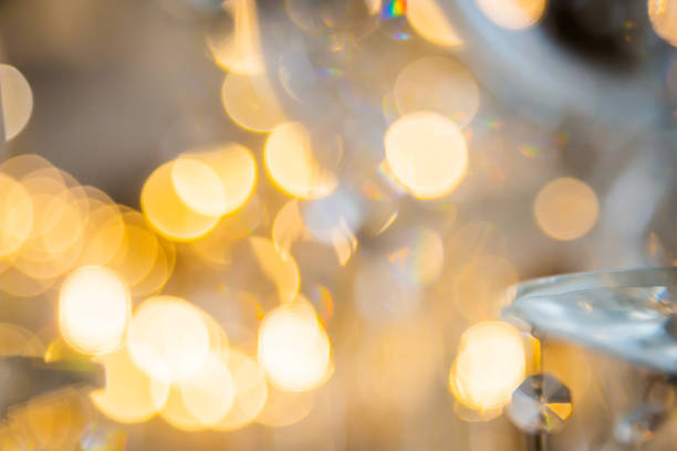 istock Chrystal chandelier close-up. Glamour background with copy space 974362836