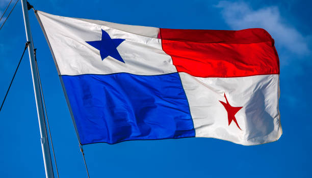istock National flag of Panama on the flagpole 974364048