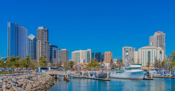 istock Panorama of San Diego with harbor and skyline 974459338