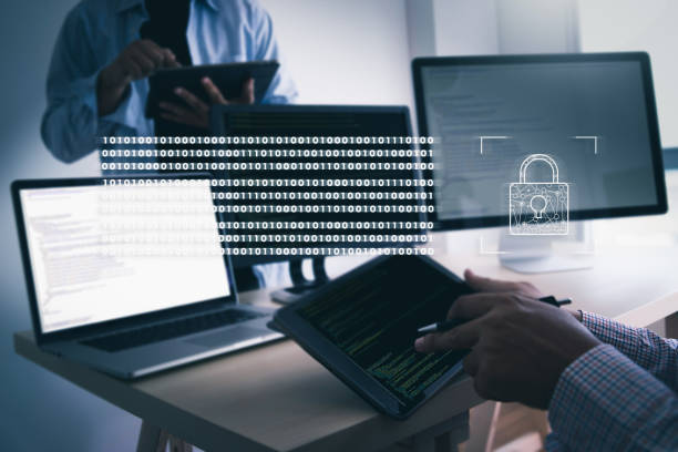 istock CYBER SECURITY Business technology secure Firewall Antivirus Alert Protection Security and Cyber Security Firewall 974512646