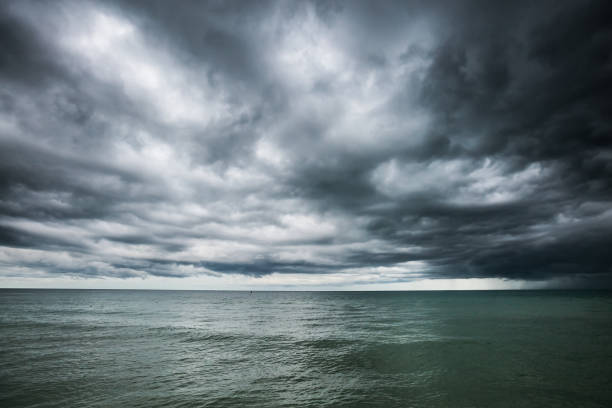 istock Rain storms are happening at sea,Thailand 974563100