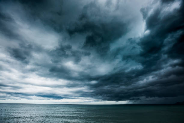 istock Rain storms are happening at sea,Thailand 974564372