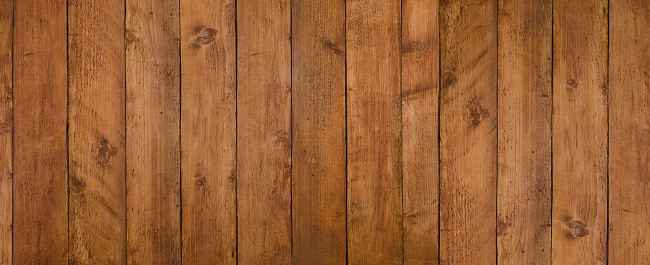 Vintage seamless dark wooden texture natural pattern for design. Panoramic background for your text or image.