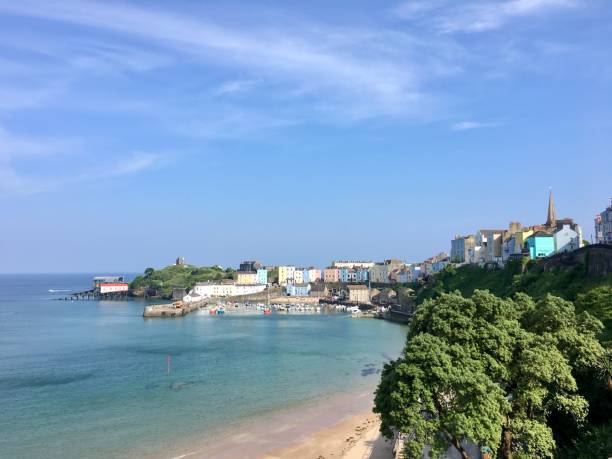 istock Tenby Harbour and Castle Hill - Pembrokeshire 974596538