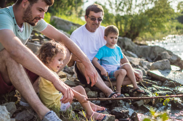 istock Fishing with my family 974603592