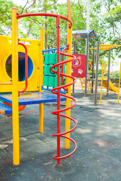 istock Children playground park . 974611606