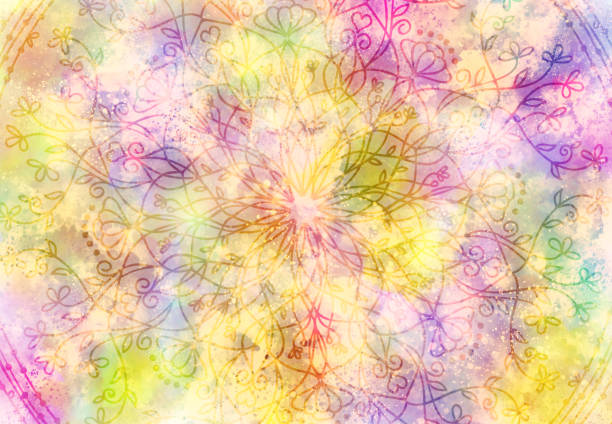 istock Abstract mandala graphic design background 974611830