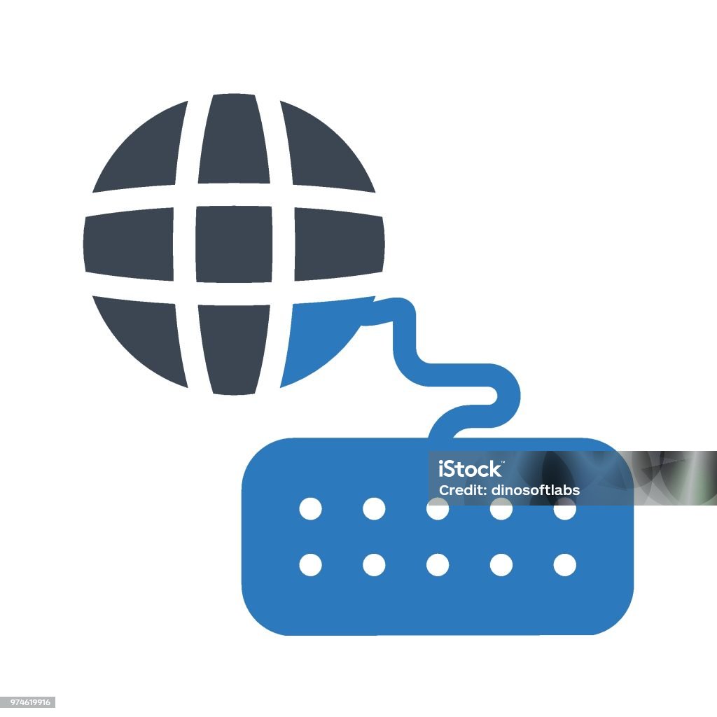 Worldlink Vector World Stock Illustration - Download Image Now - Business, Computer ...