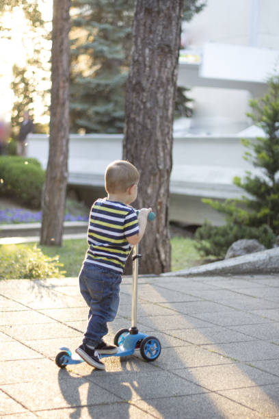 istock Just Started Walking And Now He's Riding 974621456