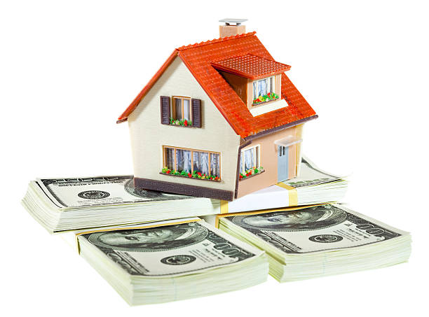 istock house on packs of banknotes 97466832