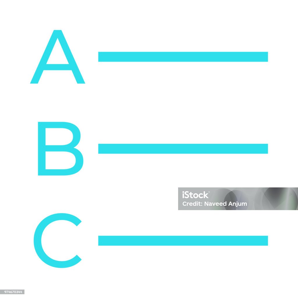 Alignment Stock Photo Simple Align Stock Illustration - Download Image Now - Alphabet, Business ...