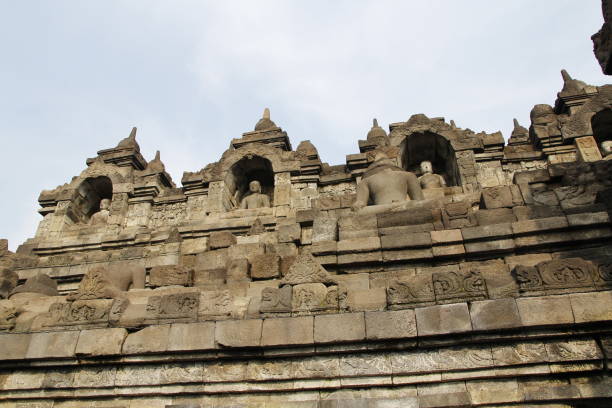 istock Borobudur Temple with the Buddha statue 974670516
