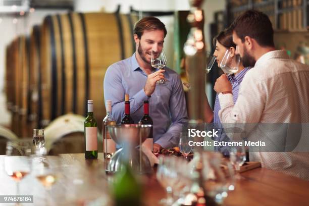 Wine Tourism And Degustation Stock Photo - Download Image Now - Wine Tasting, Wine, Tasting