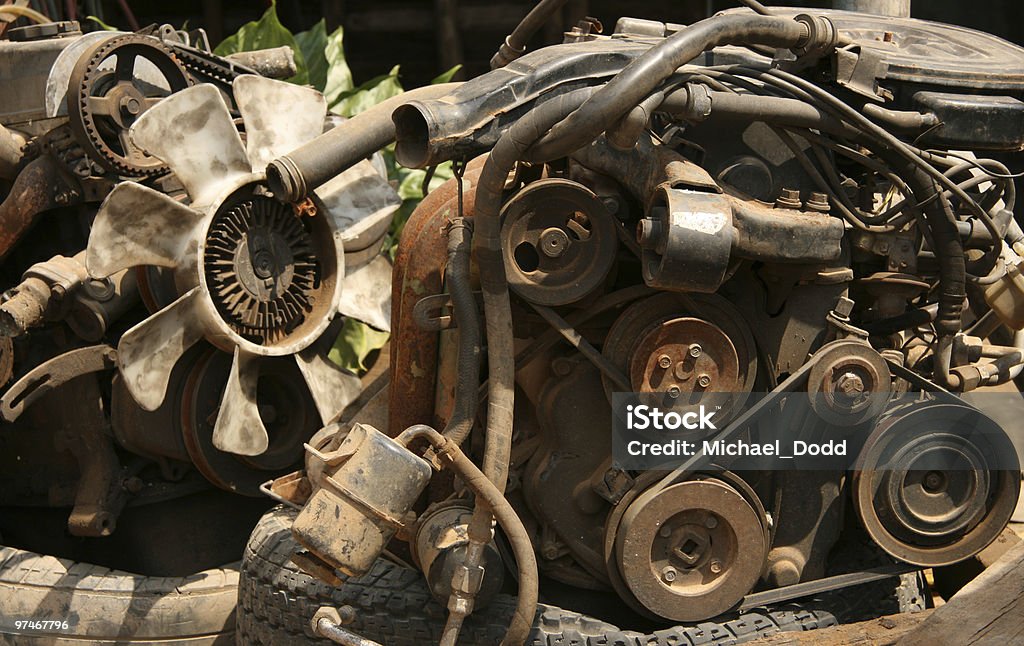 Moteur de voiture - Photo de A l'abandon libre de droits